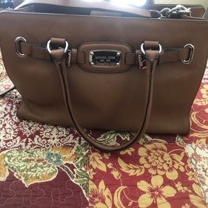 Michael Kors Camel Hamilton Bag